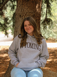 Champion® Wyoming Arch Powerblend Embellished Sweatshirt -  heathergrey